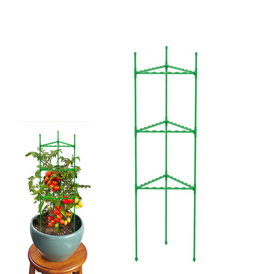 3-Tier Tomato Cage Stake Arms Plant Stem Support for Garden