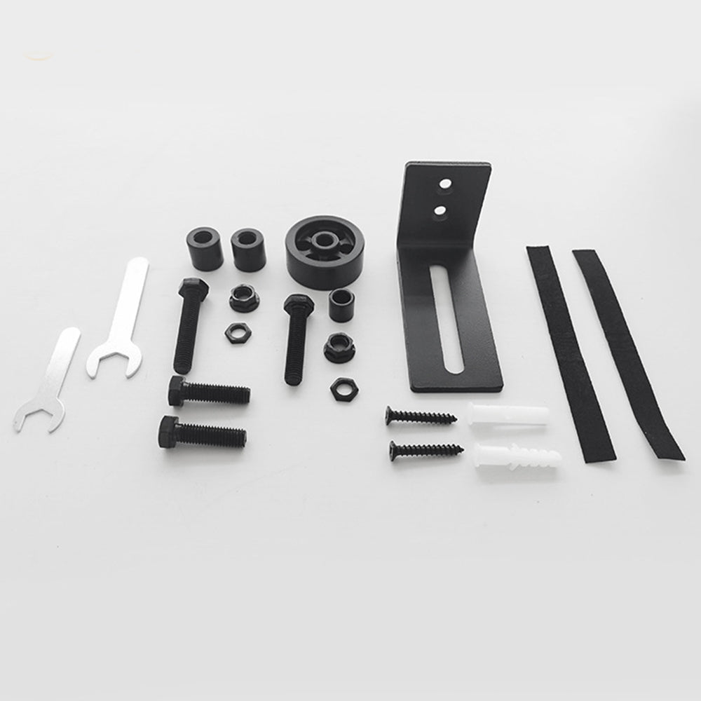 Sliding Barn Door Floor Guide Wall Mounted Hardware for Flush Bottom