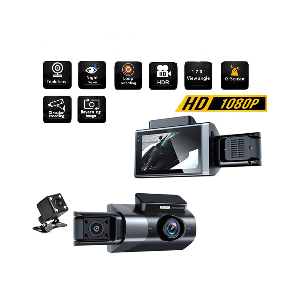 Dash Cam for Car with WiFi HD 1080P Night Vision Gravity Sensor Dash