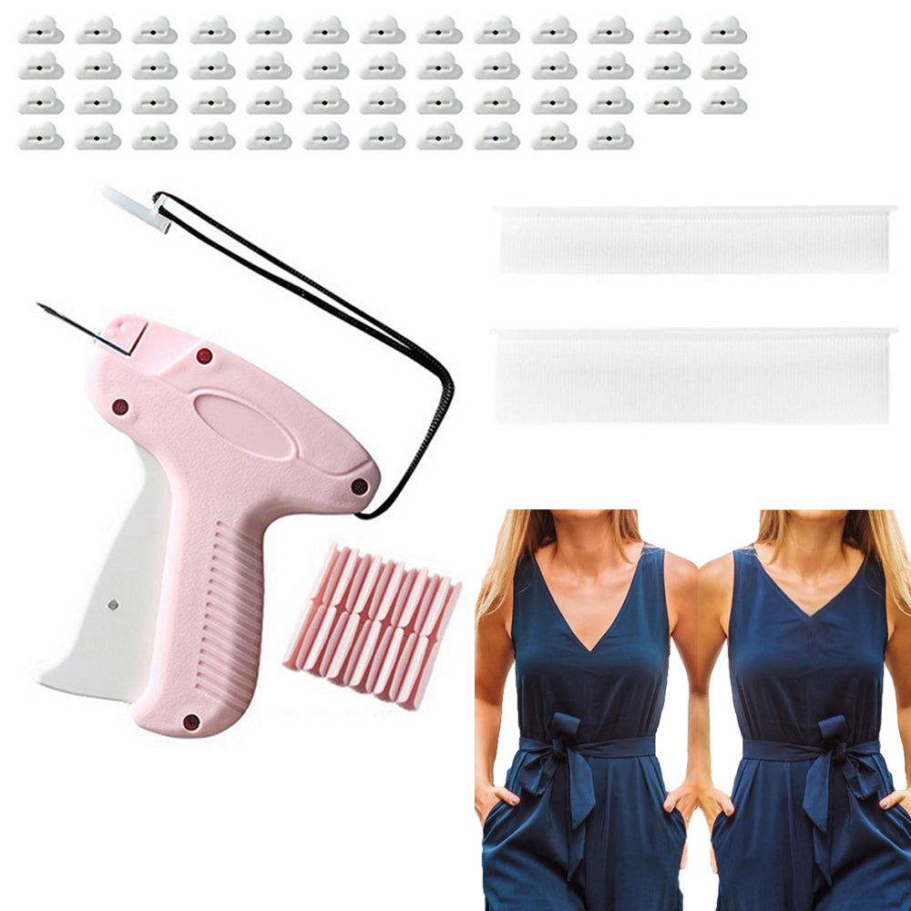 Quick Clothing Fixer Kit Stitch Gun Clothes Sewing Gun Quilt Tacking Sewing Machine with Bed Sheet Fasteners