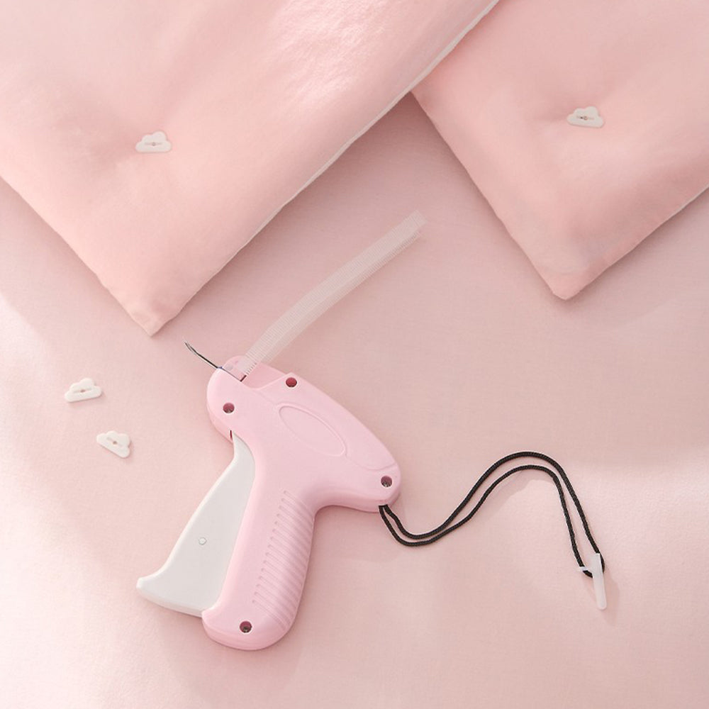 Quick Clothing Fixer Kit Stitch Gun Clothes Sewing Gun Quilt Tacking Sewing Machine with Bed Sheet Fasteners