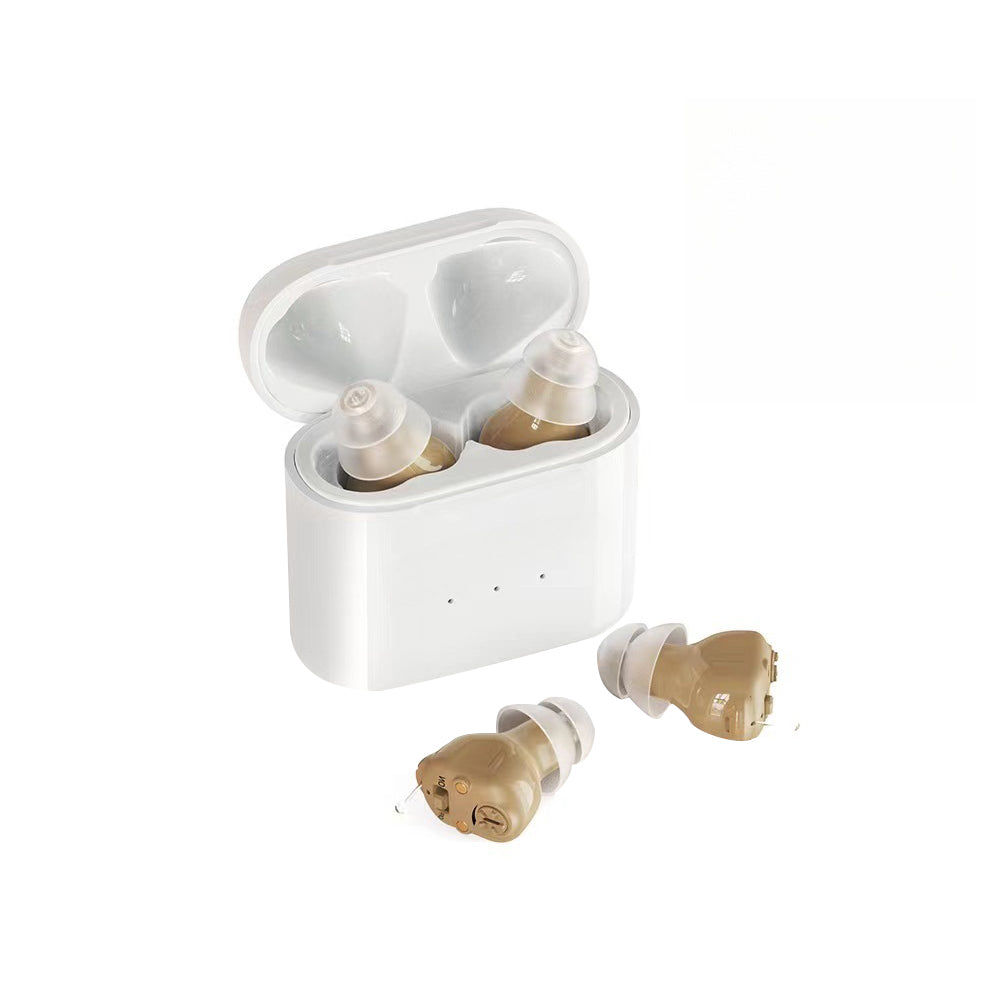 Rechargeable Hearing Aids for Adults and Seniors Beige