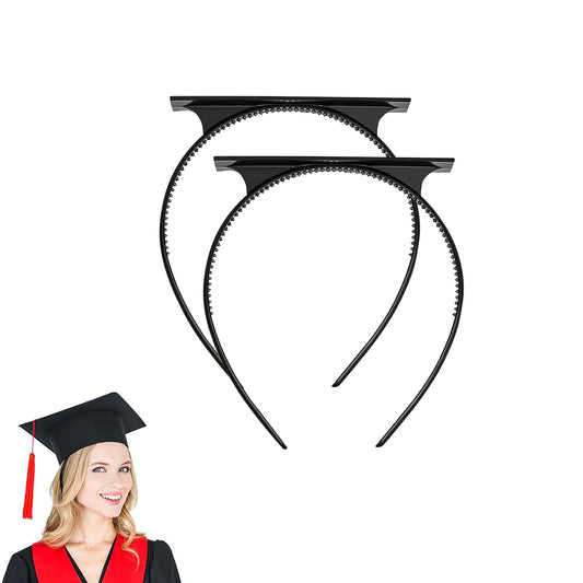 2Pcs Graduation Cap Headband Insert Secures Your Grad Cap