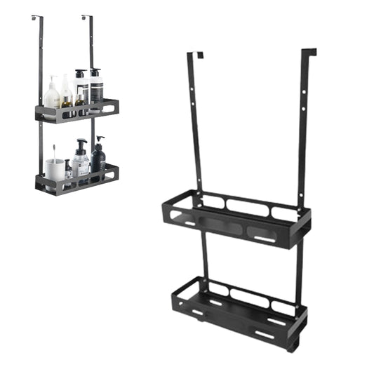 2-Tier Bathroom Shower Caddy Hanging Shelf Bath Storage Holder Rack ST1