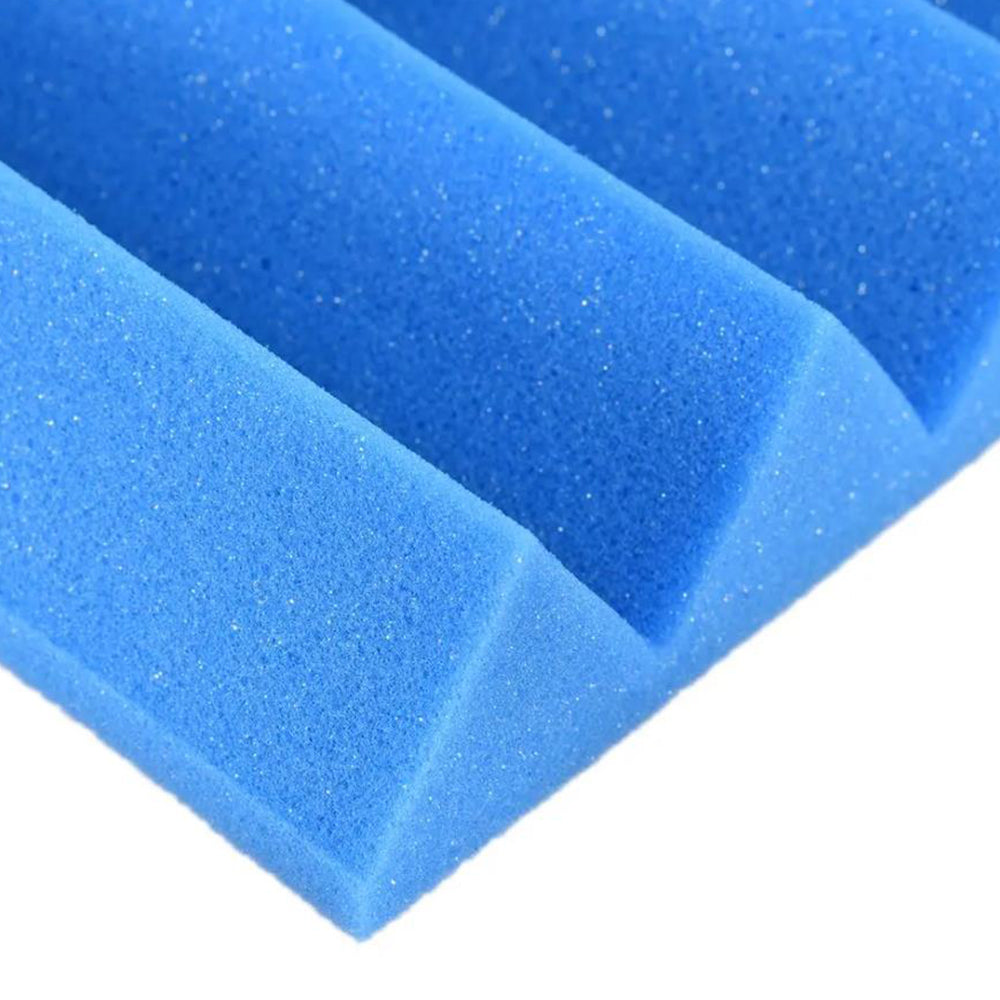 12Pcs Studio Acoustic Foam Sound Absorbtion Proofing Panel Soundproof Blue