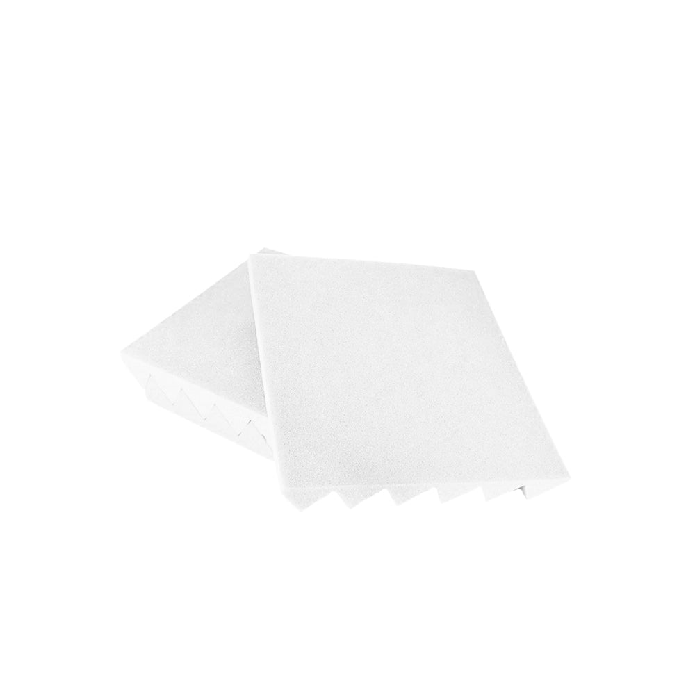 12Pcs Studio Acoustic Foam Sound Absorbtion Proofing Panel Soundproof White