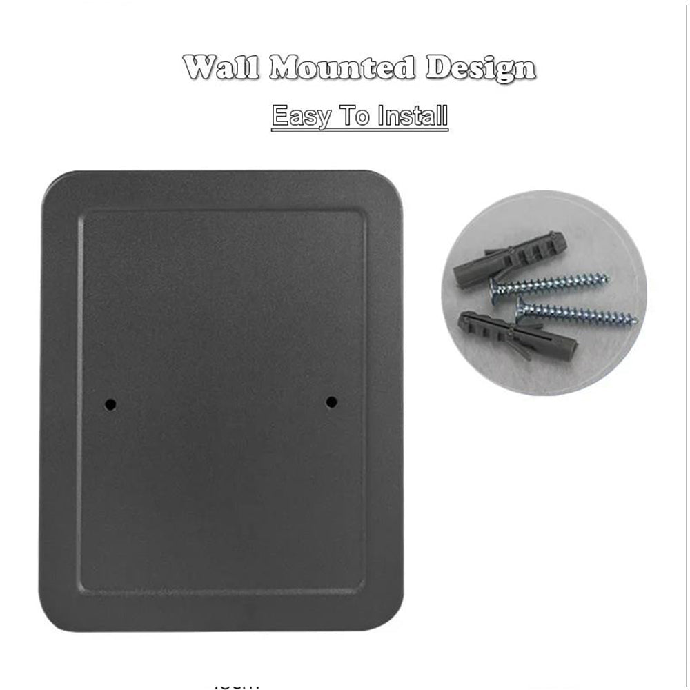 20 Keys Safe Lock Cabinet Storage Box Combination Organizer Wall Mount Black