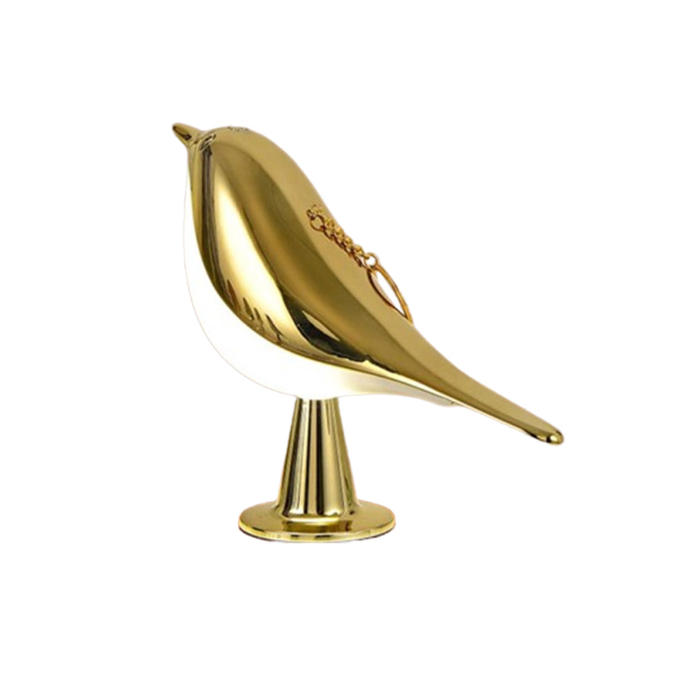Magpie Bird LED Desk Lamp Bedside Touch Reading Night Light Champagne