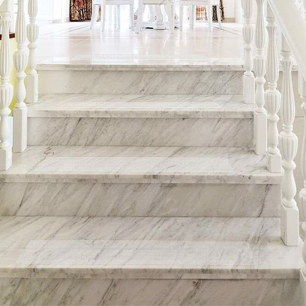 15Pcs 81 x 10cm Anti Slip Stair Treads Clear Tape Adhesive Stair Mat