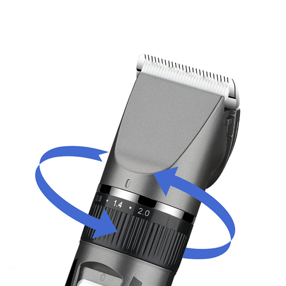 Pet Electric Clipper Grooming Trimmer Shaver Cordless Kit with 4 Combs