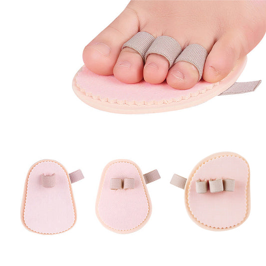 3Pcs Adjustable Toe Straightener Pad Splint Hammer Toe Corrector Valgus Hallux