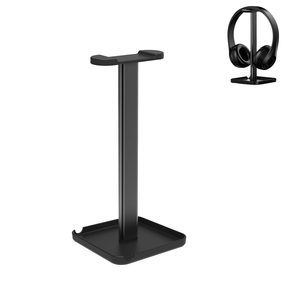 Headset Stand Multi-Purpose Headphone Bracket Hanger Desk Display Holder Black