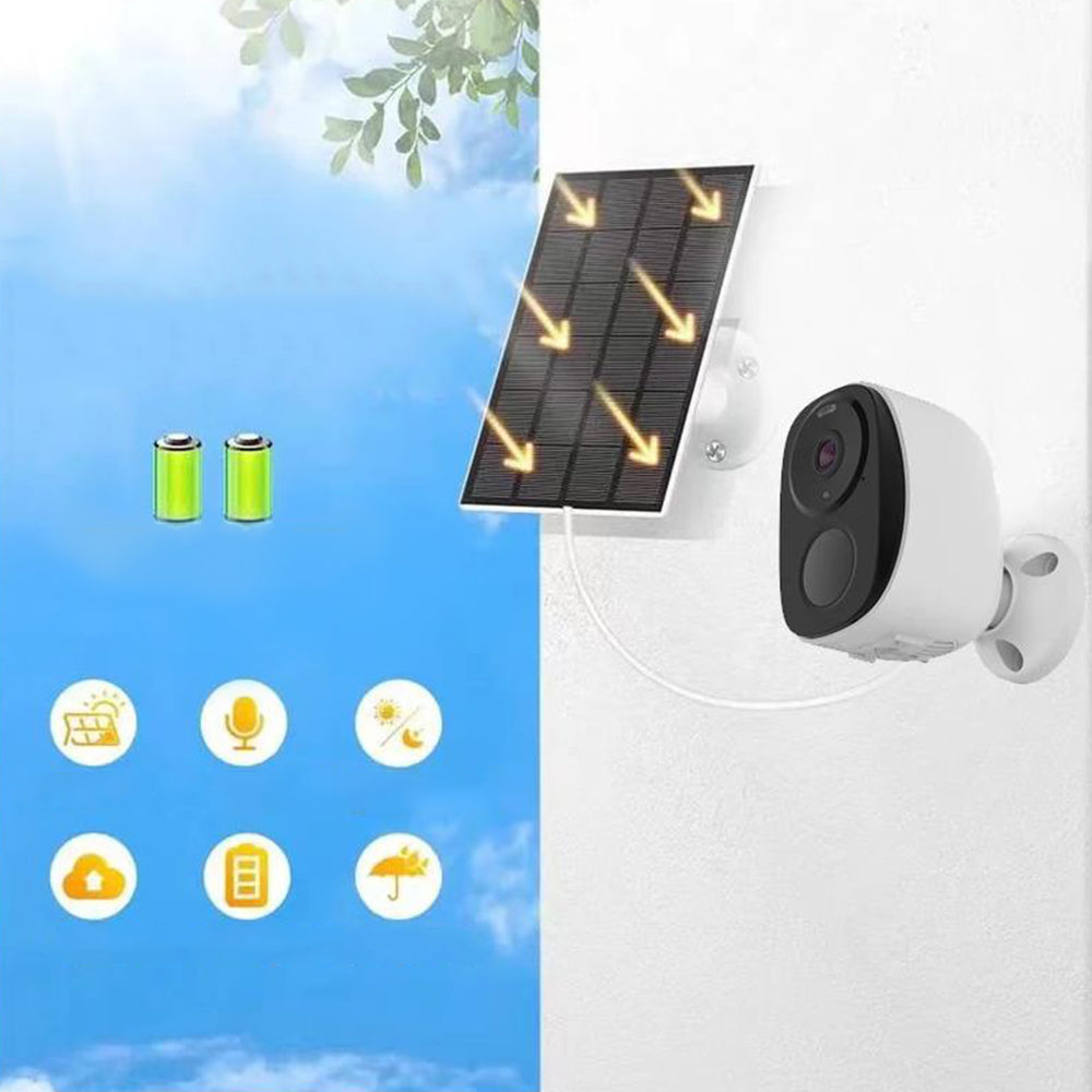 Rechargeable Wireless WIFI Security Camera Outdoor Solar Security Camera