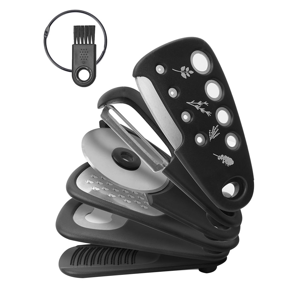 6Pcs Kitchen Gadget with Brush Space Saving Cooking Tool Set Kitchen Accessories