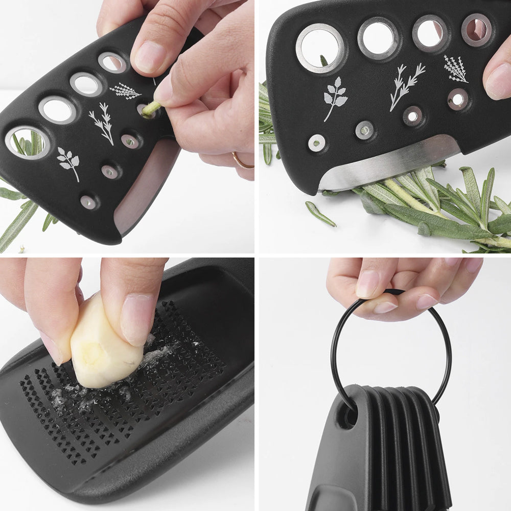 6Pcs Kitchen Gadget with Brush Space Saving Cooking Tool Set Kitchen Accessories