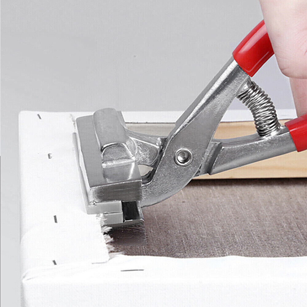2Pcs Canvas Stretching Kit Plier Wide Jaw Stainless Stretcher Framing Paint Tool