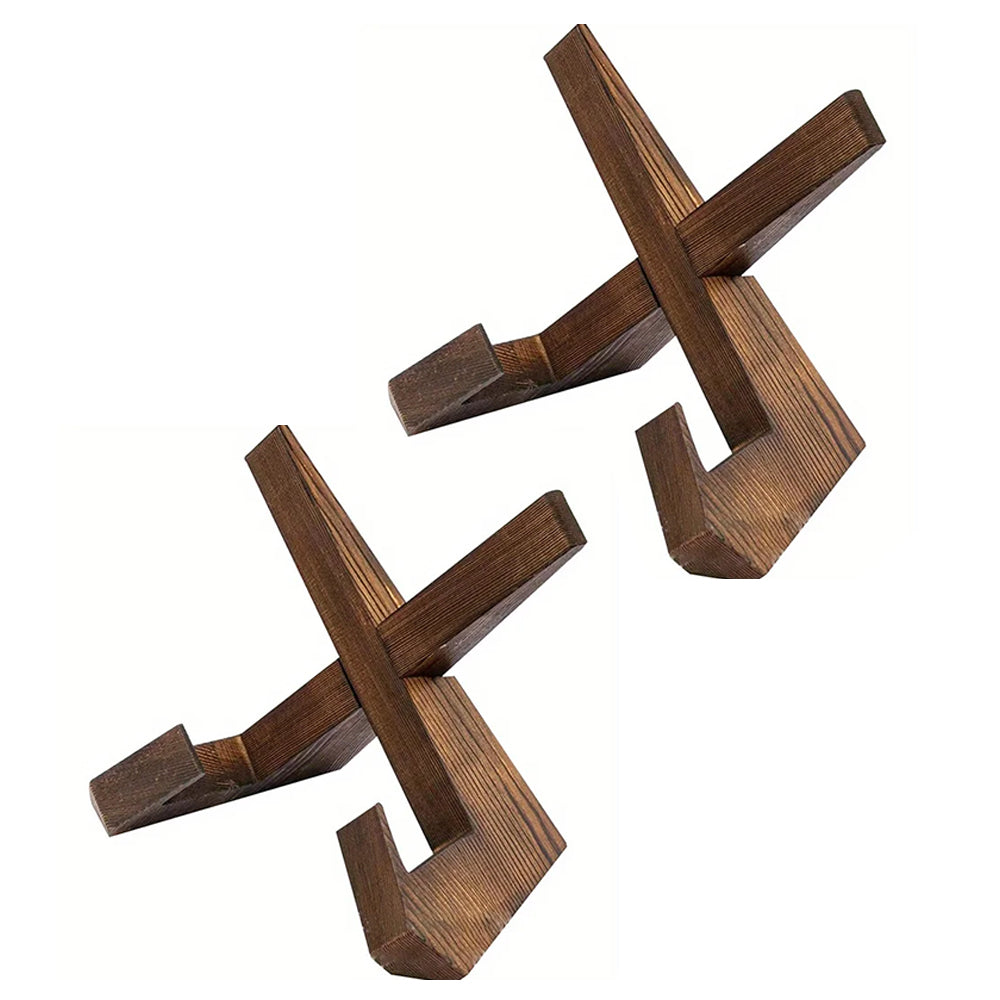 2Pcs Cookbook Stand Wooden Cookbook Holder Recipe Rack Book Holder for Kitchen
