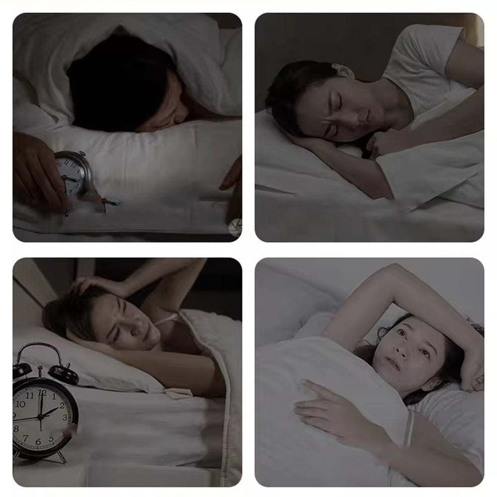 Sleep Device Hand Held Ergonomic Sleep Aid Machine Improve Sleep Relief Yellow