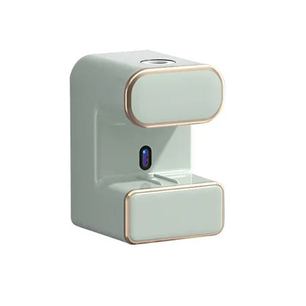 Automatic Toothpaste Dispenser Wall-Mounted Toothbrush Sterilizer Light Green
