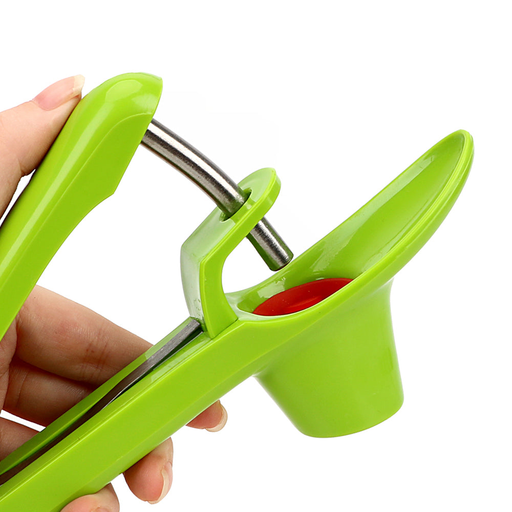 Cherry Pitter Remover Kitchen Tools Clamp Seed Core Pit Olive Stone Corer Green