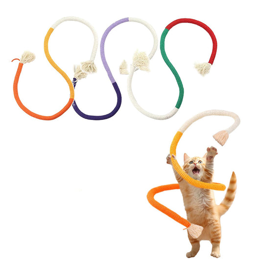3Pcs Bite-Resistant Cat Bite Rope Kitten Teeth Grinding Sisal Rope