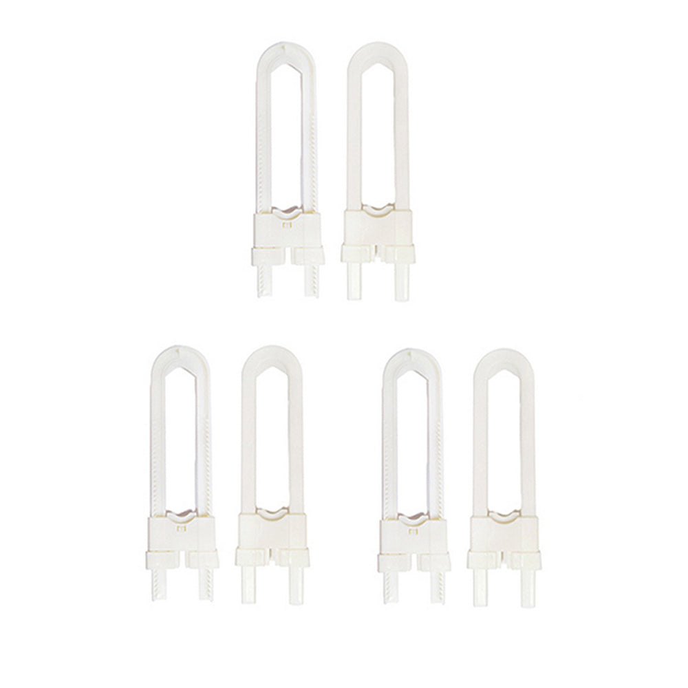 6Pcs Sliding Cabinet Lock U-Shaped Proofing Adjustable Safety Lock for Cabinet
