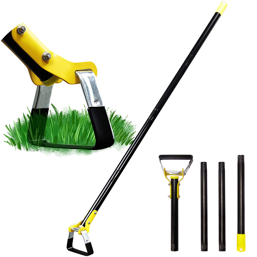 1.6m Garden Hula Hoes Stainless Steel Sharp Stirrup Ring Hoe with Triangle Head