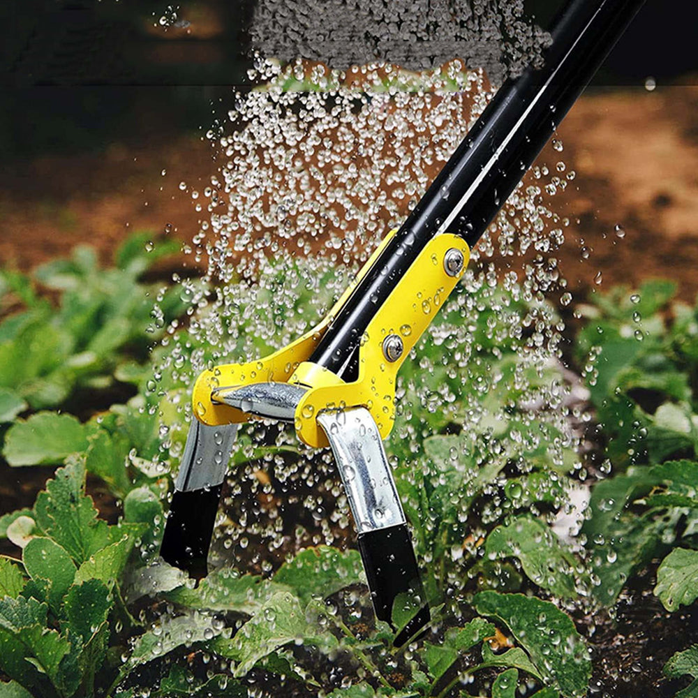 1.2m Garden Hula Hoes Stainless Steel Sharp Stirrup Ring Hoe with Triangle Head