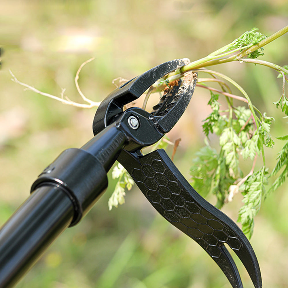 2Pcs Weeder Puller Stand up Weed Tool with Handle Garden Root Remover Killer