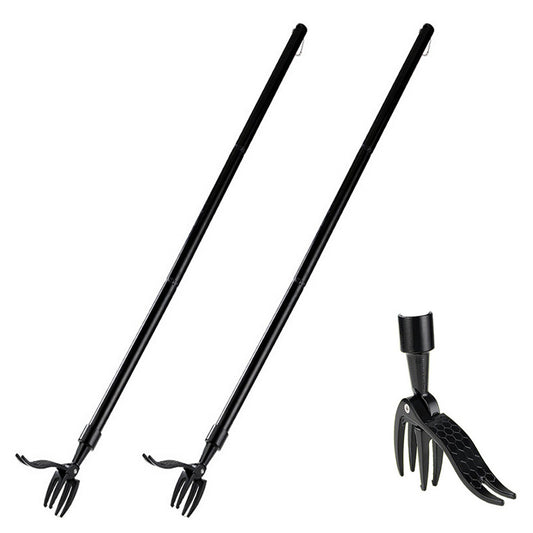 2Pcs Weeder Puller Stand up Weed Tool with Handle Garden Root Remover Killer