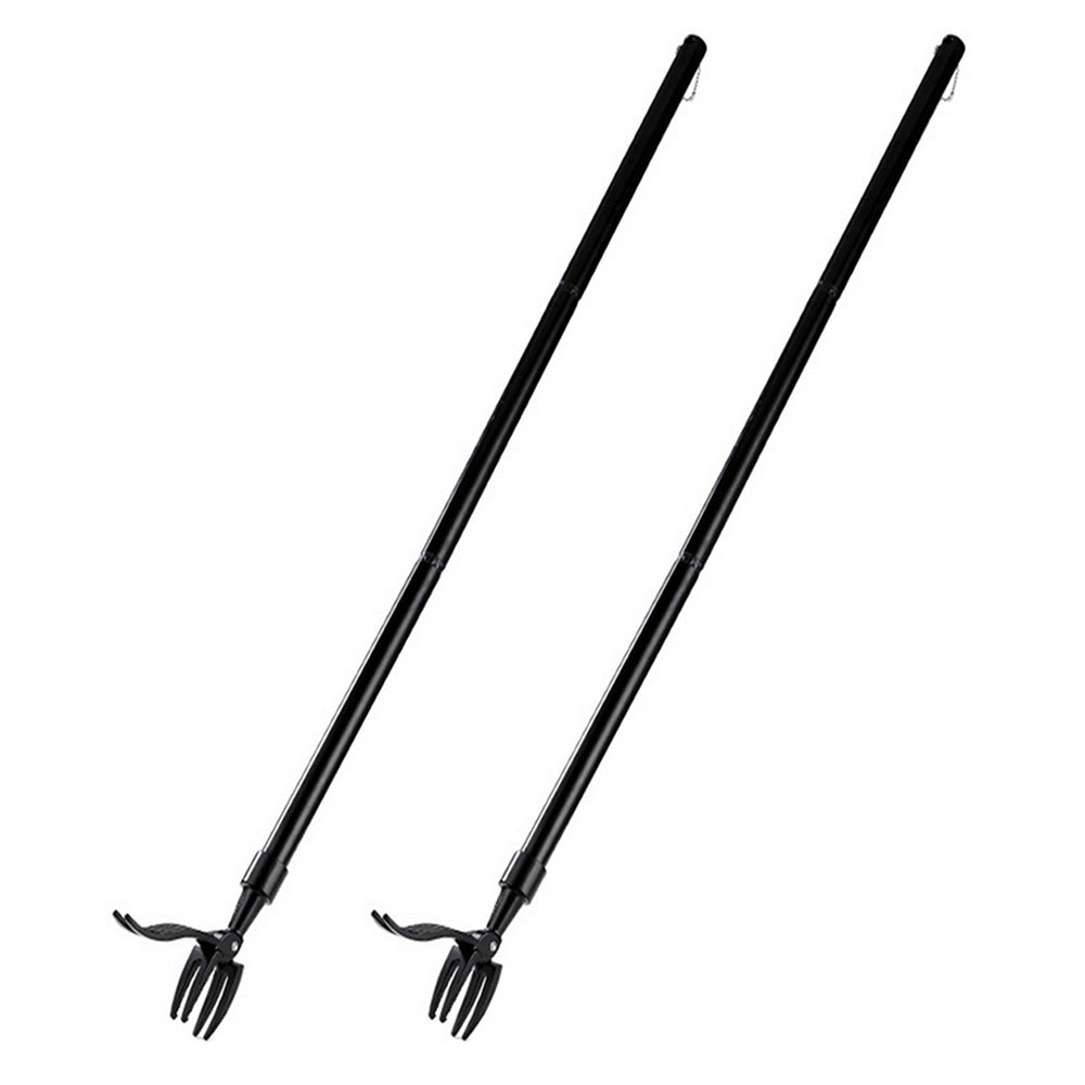 2Pcs Weeder Puller Stand up Weed Tool with Handle Garden Root Remover Killer