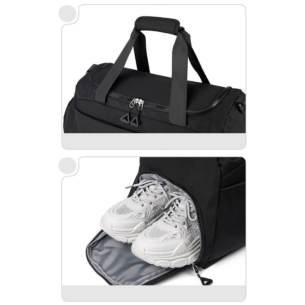 Duffle Bag Taekwondo Travel Duffel Bag Large Capacity Gym Sports Bag Black