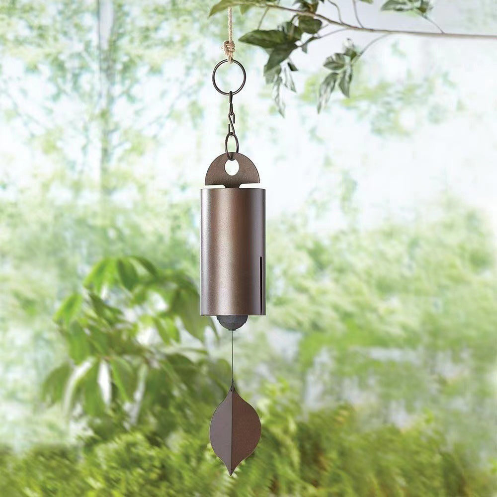 Deep Resonance Serenity Bell Retro Wind Chime Small Windbell for Garden Decor