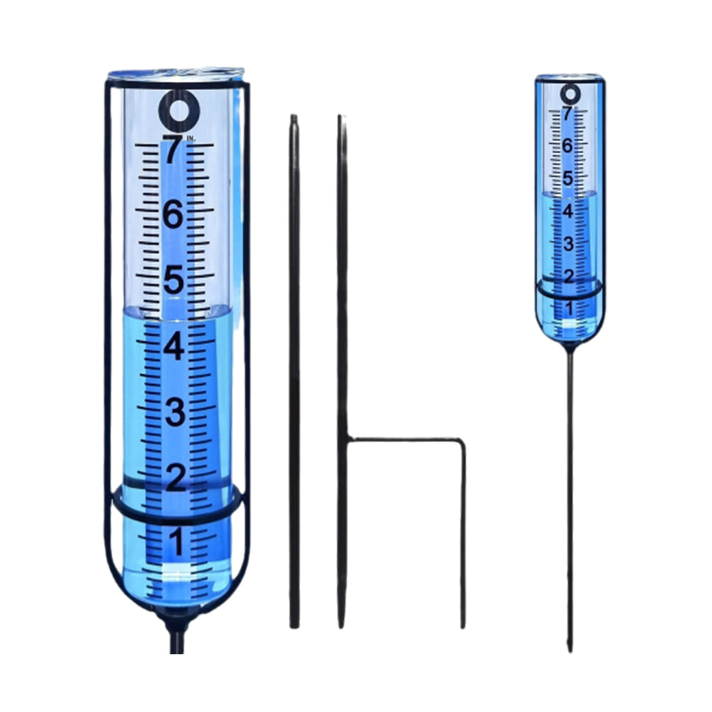 Rain Gauge Freeze Proof Rain Gauge Outdoor Adjustable Height Rain Measuring Tool