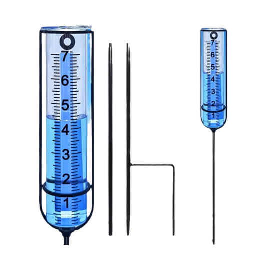 Rain Gauge Freeze Proof Rain Gauge Outdoor Adjustable Height Rain Measuring Tool