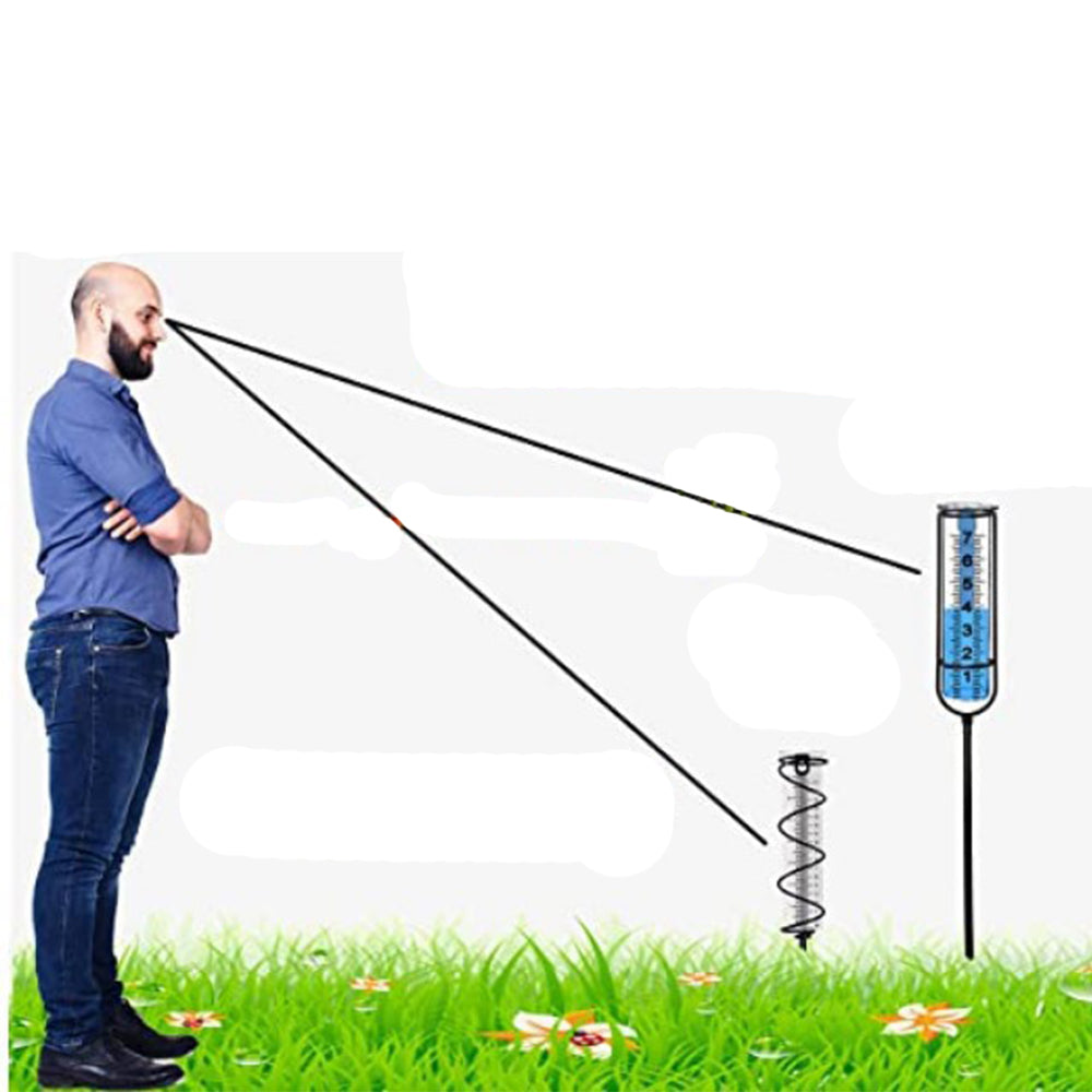 Rain Gauge Freeze Proof Rain Gauge Outdoor Adjustable Height Rain Measuring Tool