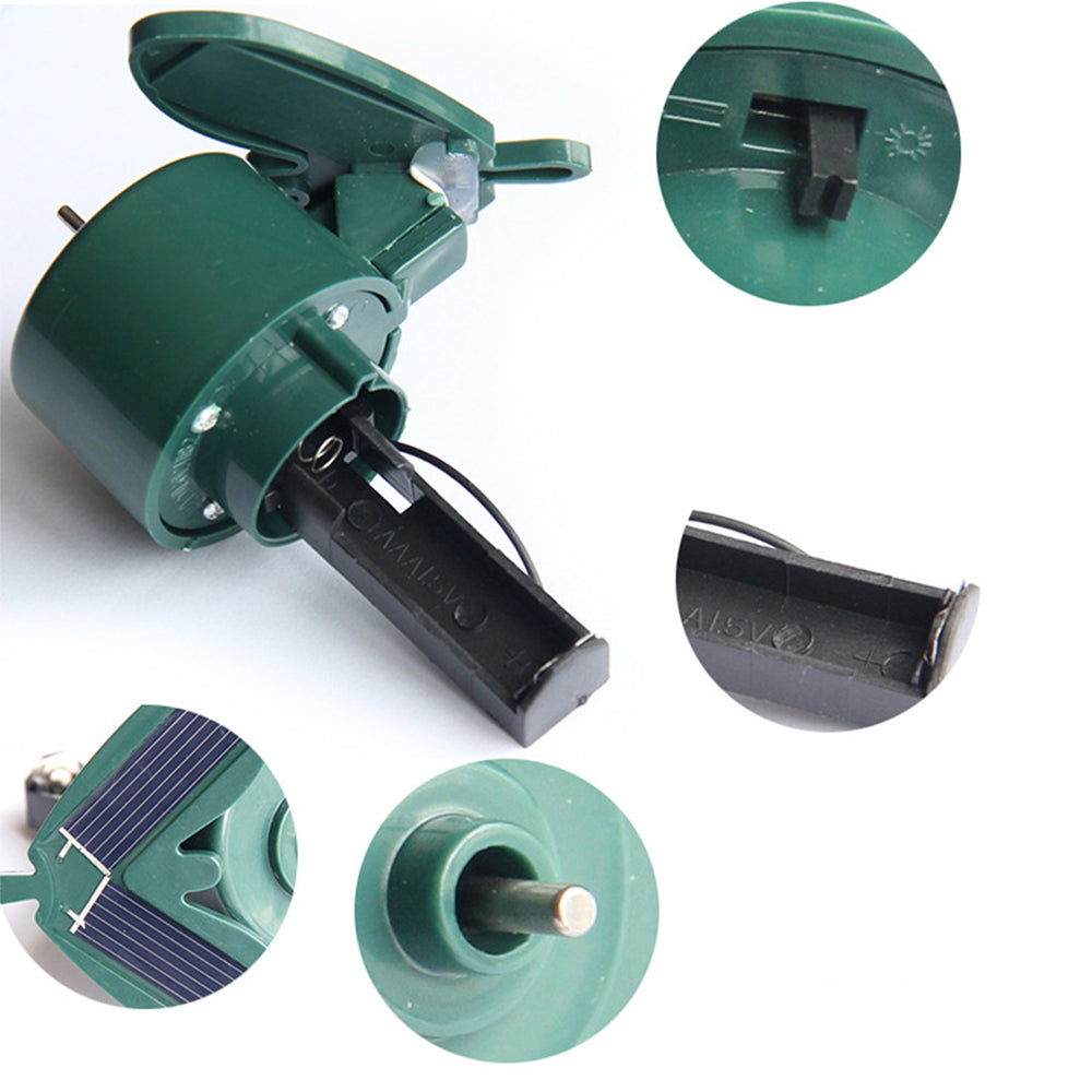 Solar Flying Humming Bird Fluttering Garden Decoration for Farmland Courtyard