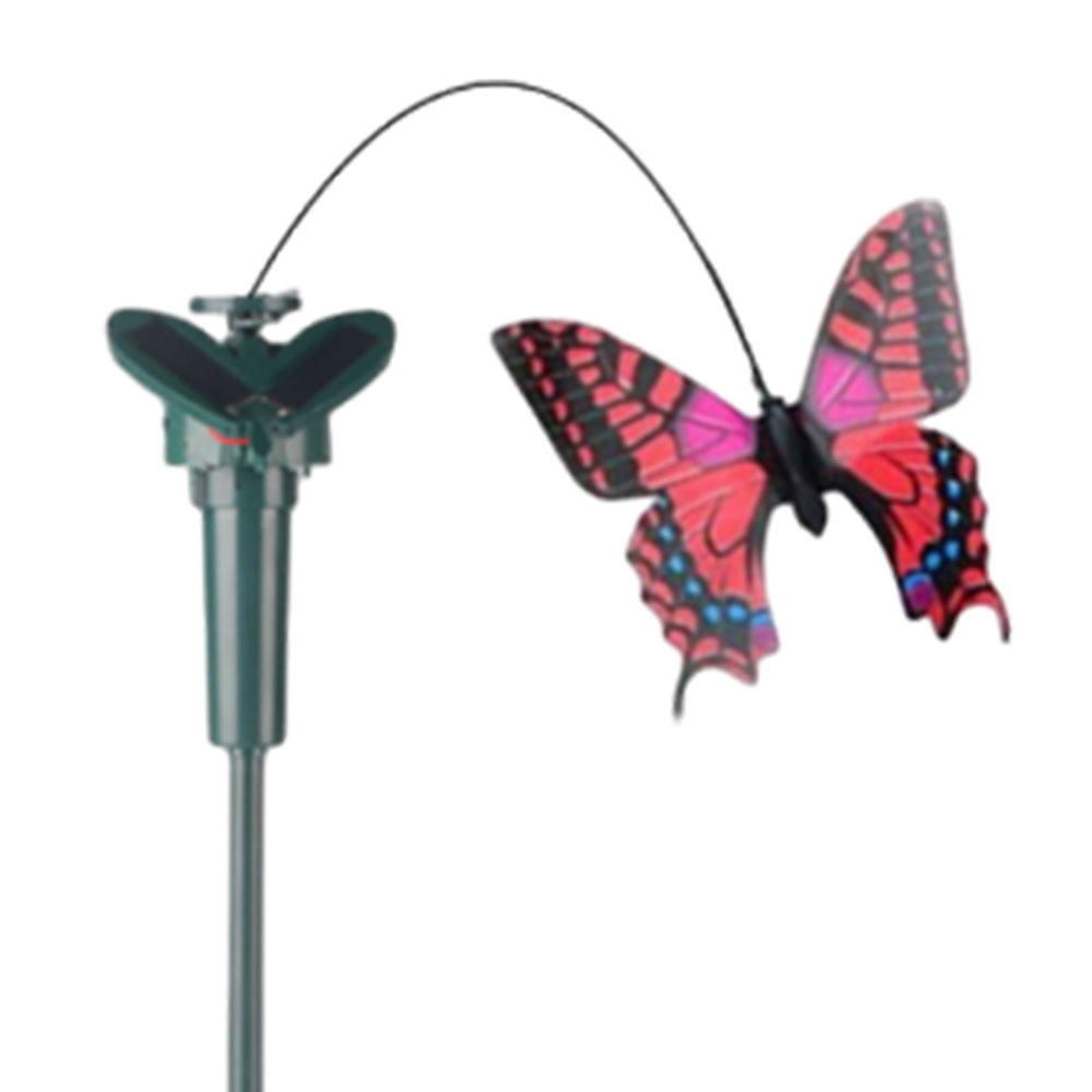 Solar Flying Butterfly Fluttering Garden Decoration for Farmland Courtyard