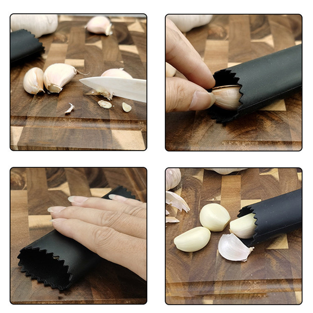 Stainless Steel Garlic Press Crusher Rocker Rocking Mincer Squeezer Black