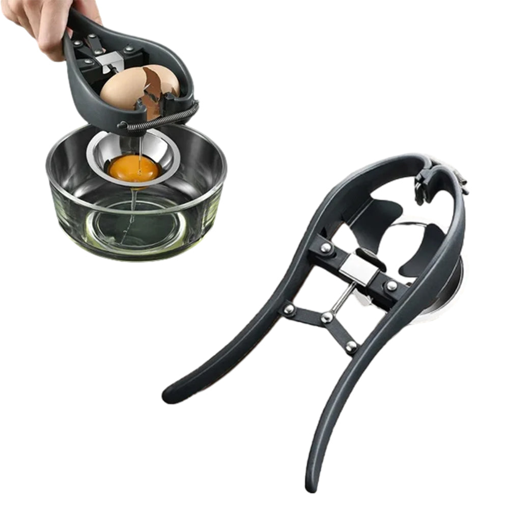 Automatic Egg Cracker Stainless Steel Egg Opener Kitchen Easy Eggshell Cutter