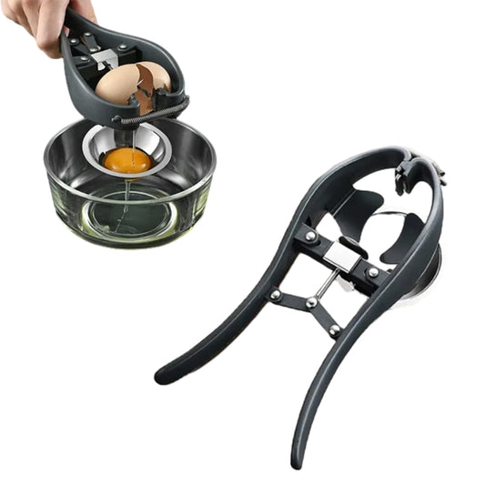 Automatic Egg Cracker Stainless Steel Egg Opener Kitchen Easy Eggshell Cutter