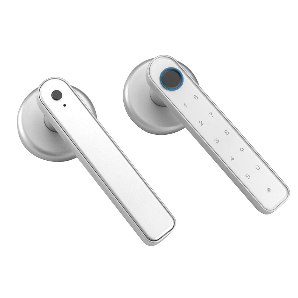 Smart Fingerprint Door Lock Electronic Handle Digital Password Key with Tuya APP