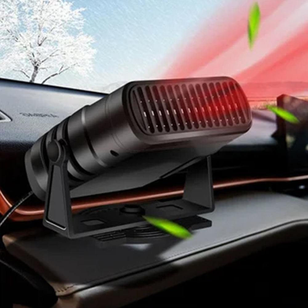 24V Car Heater Portable Car Cool Fan Defogger Windscreen Demister Defroster