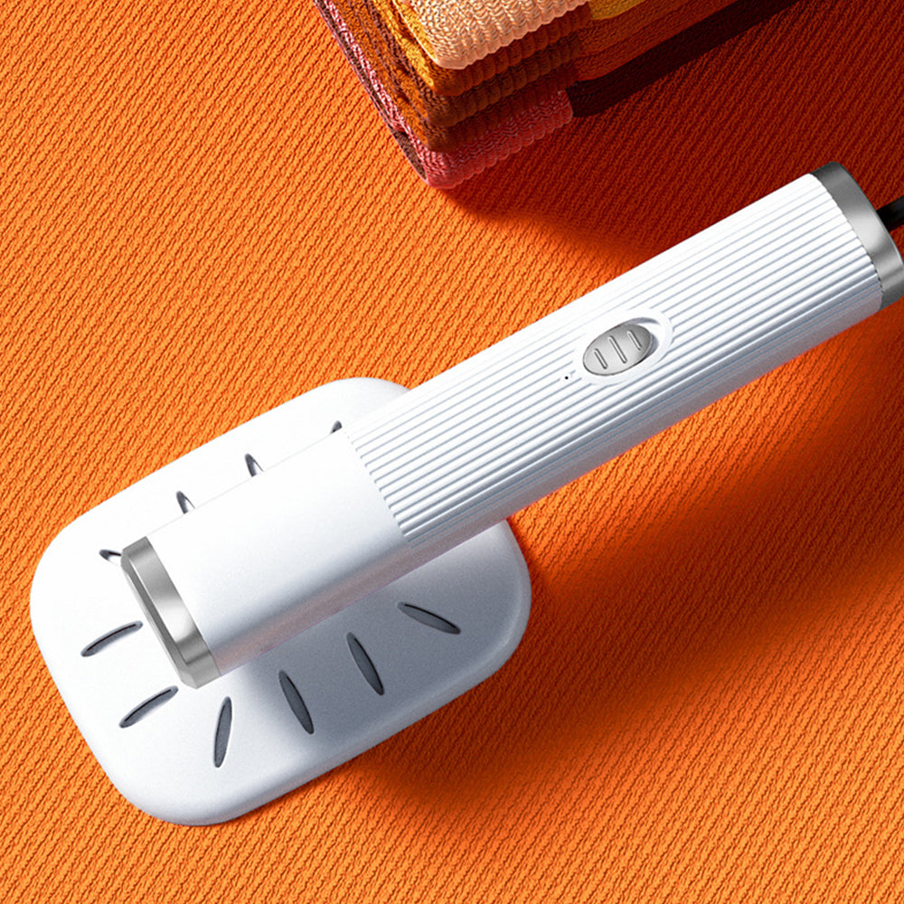 USB Portable Micro Steam Iron Handheld Garment Steamer Ironing Machine White