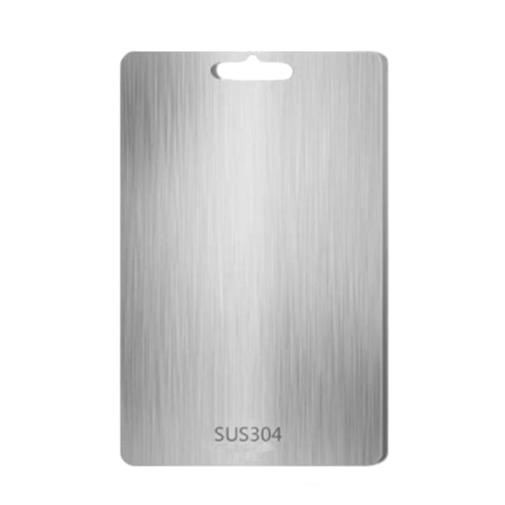 20x29cm 304 Stainless Steel Cutting Board Double-Sided Kitchen Chopping Board
