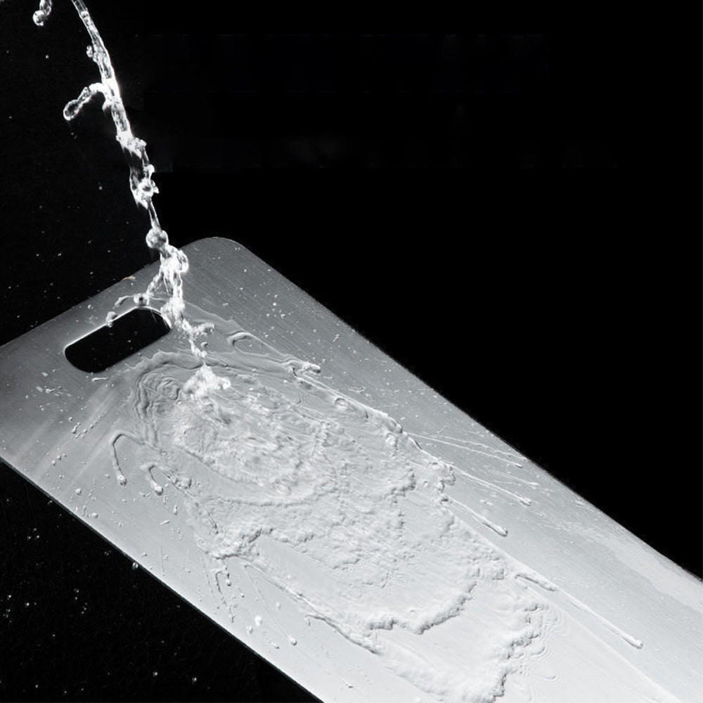 20x29cm 304 Stainless Steel Cutting Board Double-Sided Kitchen Chopping Board