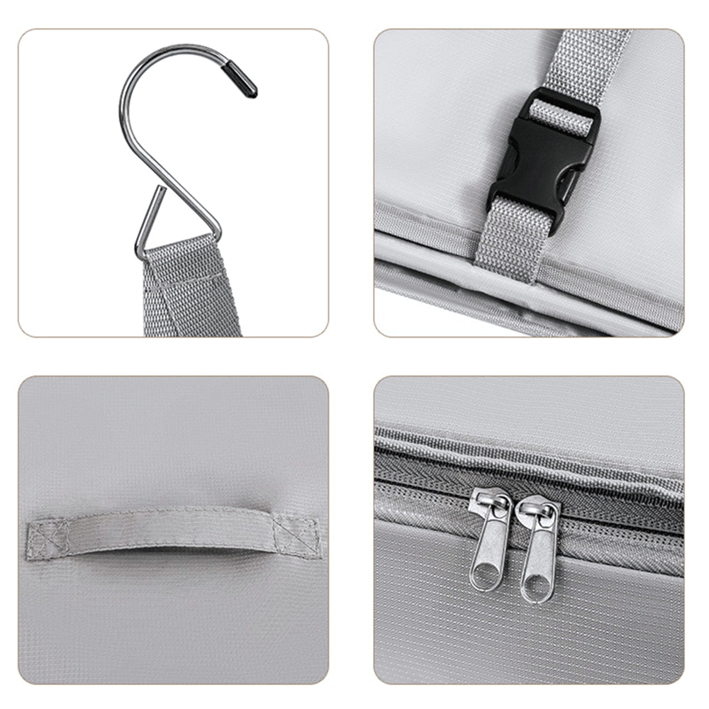 Portable Travel Camping Hanging Luggage Organizer Foldable Packing Cube L