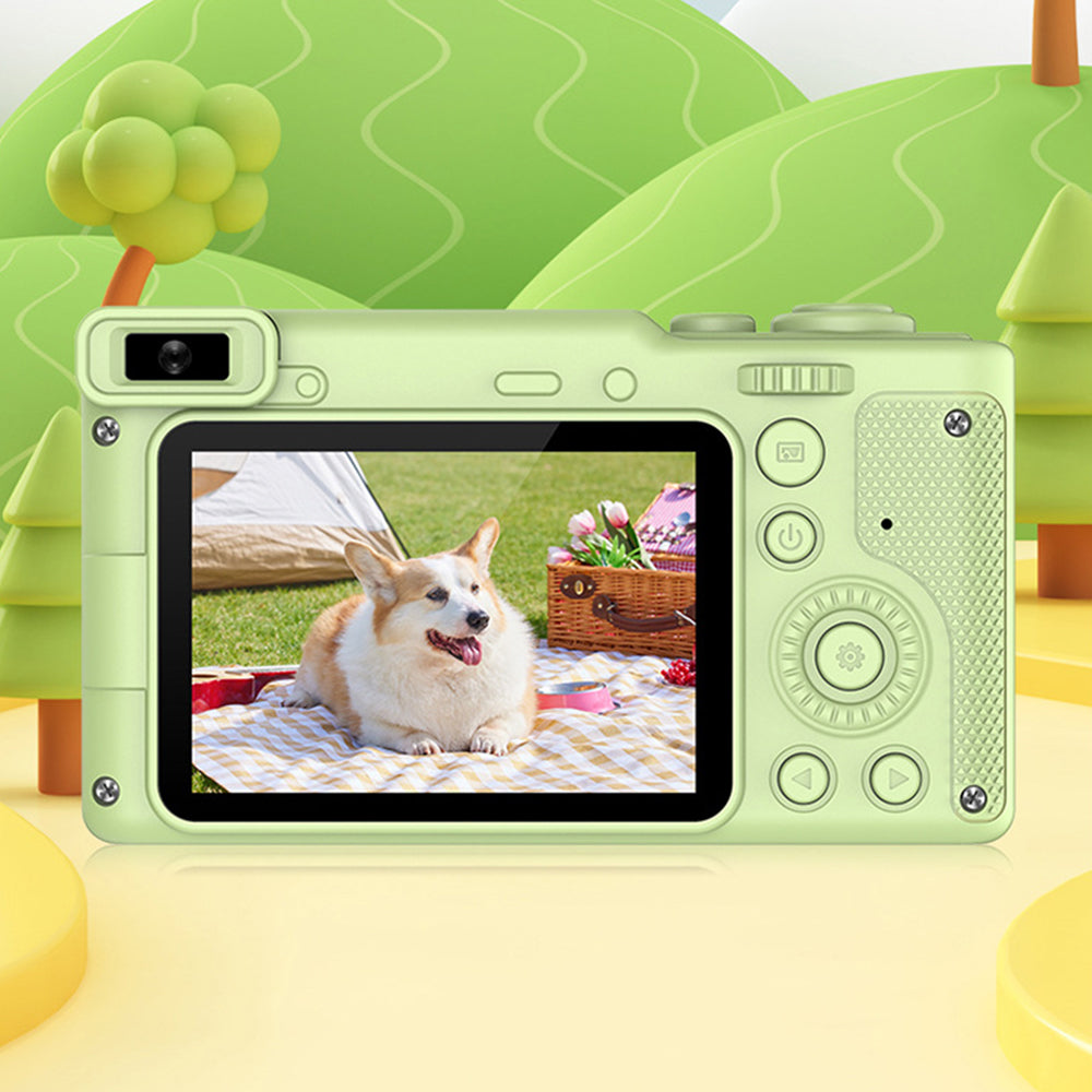 1080P HD Digital Camera Photography Autofocus with Memory Card USB Port Green