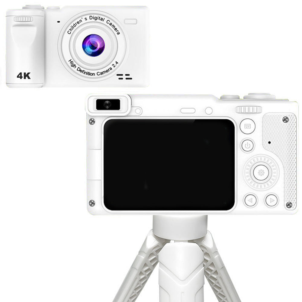 1080P HD Digital Camera Photography Autofocus with Memory Card USB Port White
