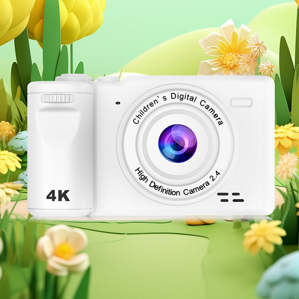 1080P HD Digital Camera Photography Autofocus with Memory Card USB Port White